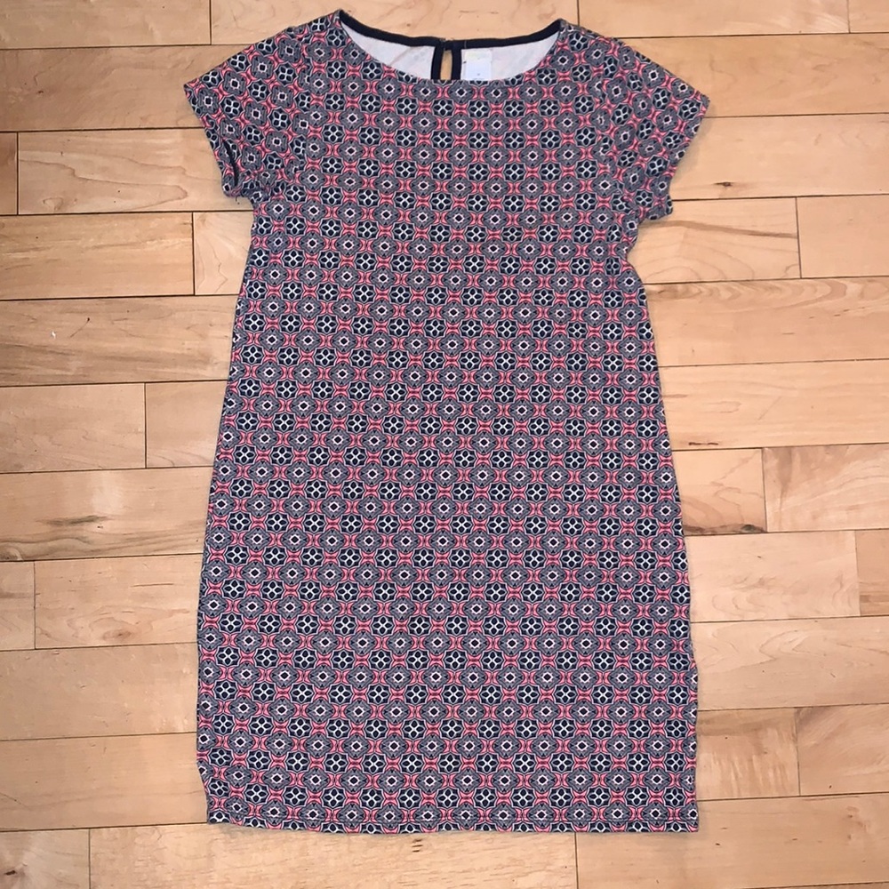 Girls JCREW (crewcuts) cotton tshirt shift dress. Excellent condition!